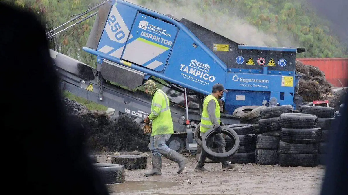 Municipio de Tampico acumula 6 toneladas de material reciclado