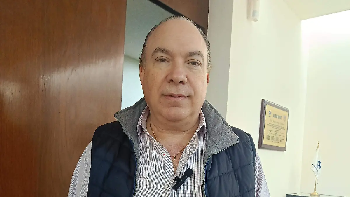 Eduardo Manzur, presidente de la Canaco Tampico