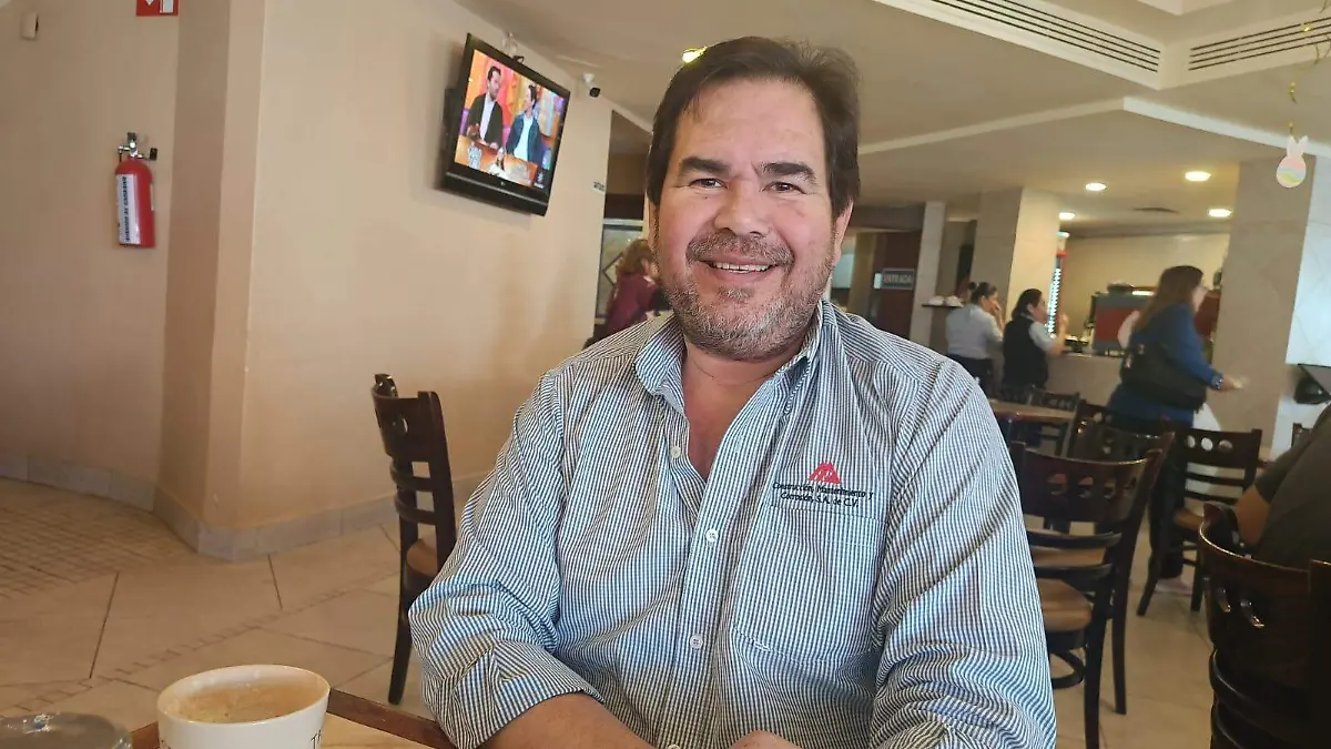 Pedro Rodríguez, vicepresidente de Infraestructura Energética de la CMIC Tamaulipas