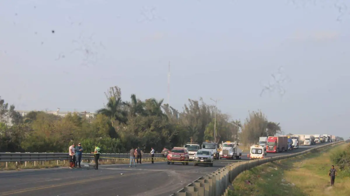 Choque libramiento Tampico