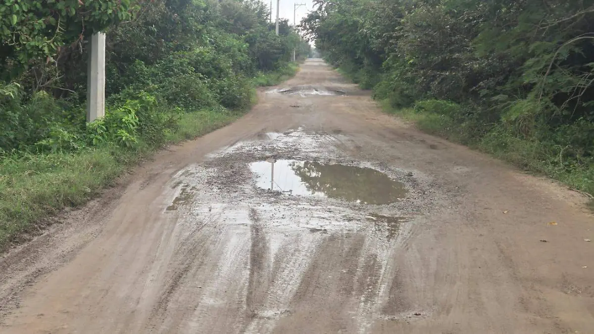 La vía conecta comunidades rurales y es clave para el comercio agropecuario del norte de Veracruz