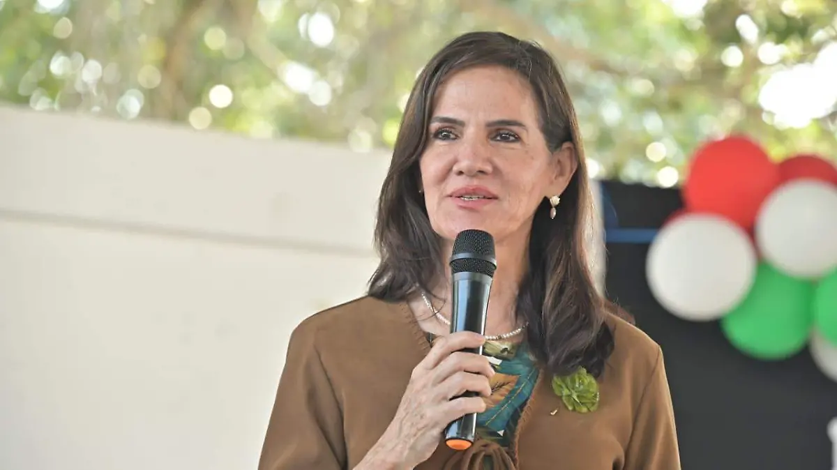 Luz Adriana Villarreal Anaya, presidenta del Sistema DIF de Tampico