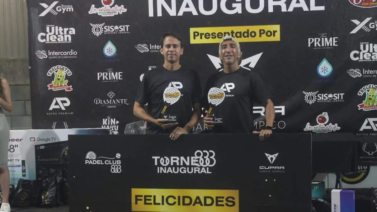 Ricardo Fernández, Aarón Magaña, Alejandra Lomas y Camila Saiz encabezan la lista de triunfadores del primer gran torneo
