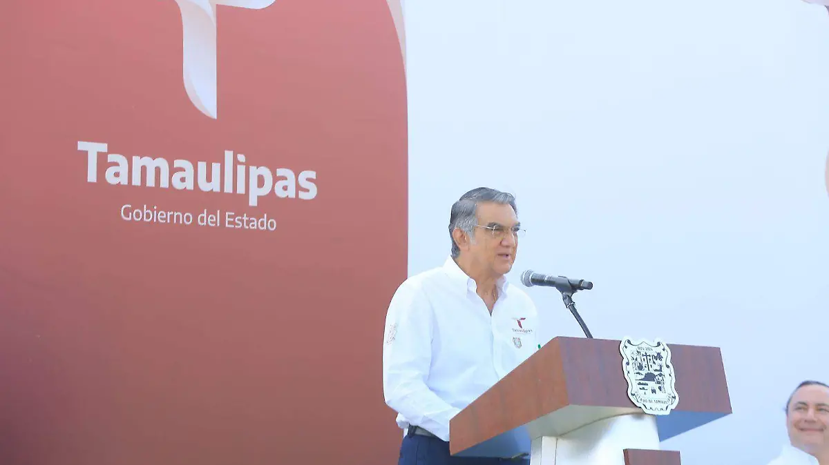 El gobernador de Tamaulipas, Américo Villarreal Anaya