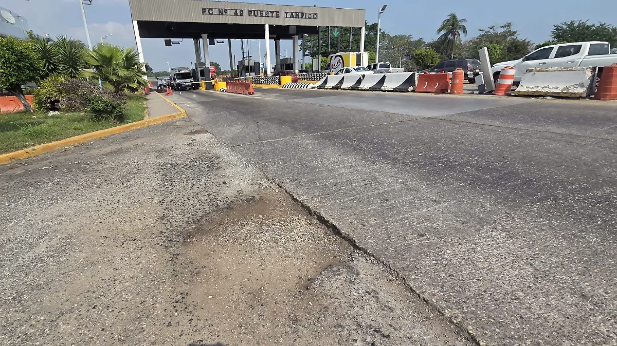 Usuarios cuestionan el mantenimiento del Puente Tampico; ha recaudado más de 742 millones