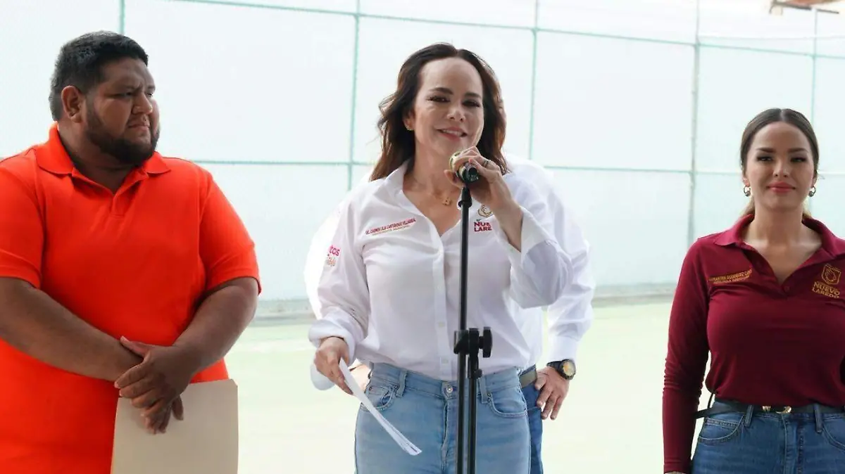 La alcaldesa de Nuevo Laredo Carmen Lilia Canturosas Villarreal