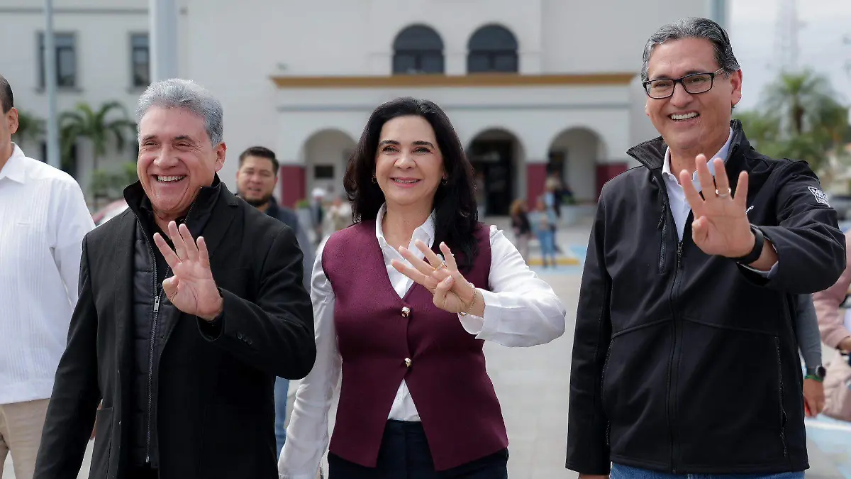 Armando Martínez, Mónica Villarreal y Erasmo González coordinan fuerzas para una Semana Santa segura este 2026