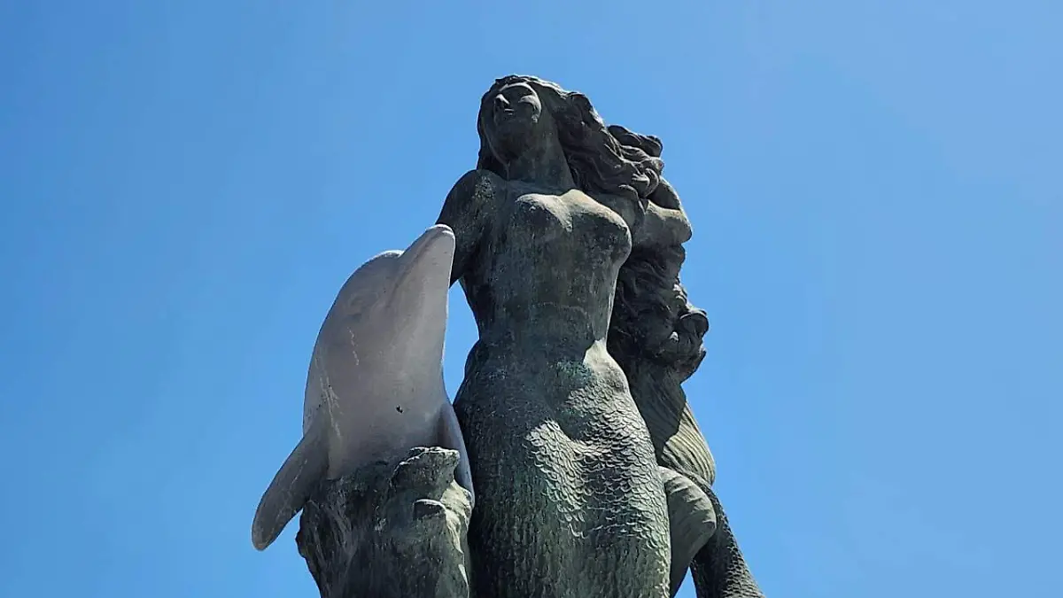 La obra  fue creada en 1998 a petición del Ayuntamiento de Ciudad Madero, querían un símbolo del mar 