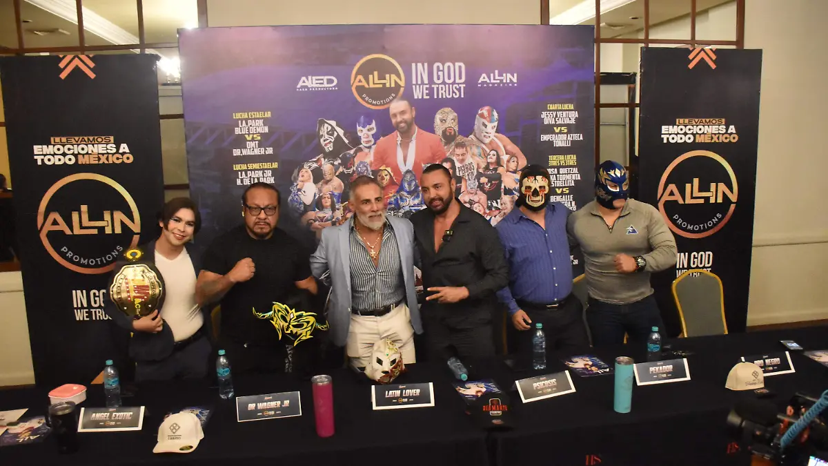 “Tampico merece una función así al mes”: Latin Lover pide más lucha libre previo a la presentación de este viernes
