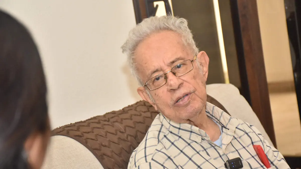 Padre José Luis Cervantes, uno de los residentes de la Casa Sacerdotal de Tampico