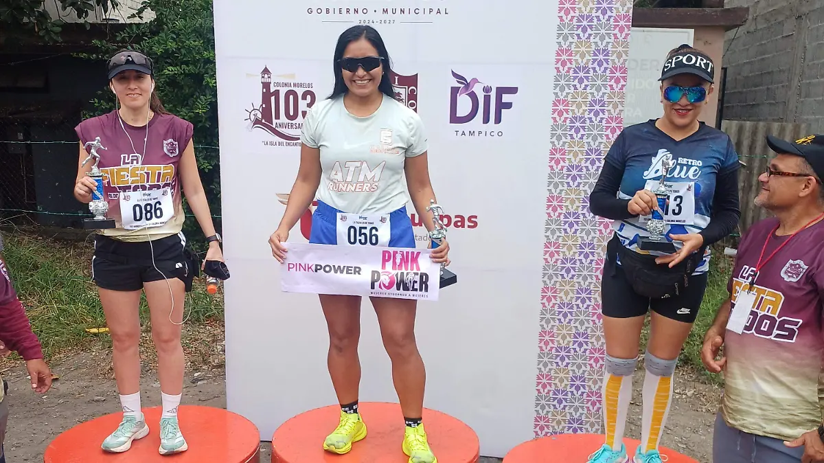 Esta vez se entregaron trofeos a los ganadores