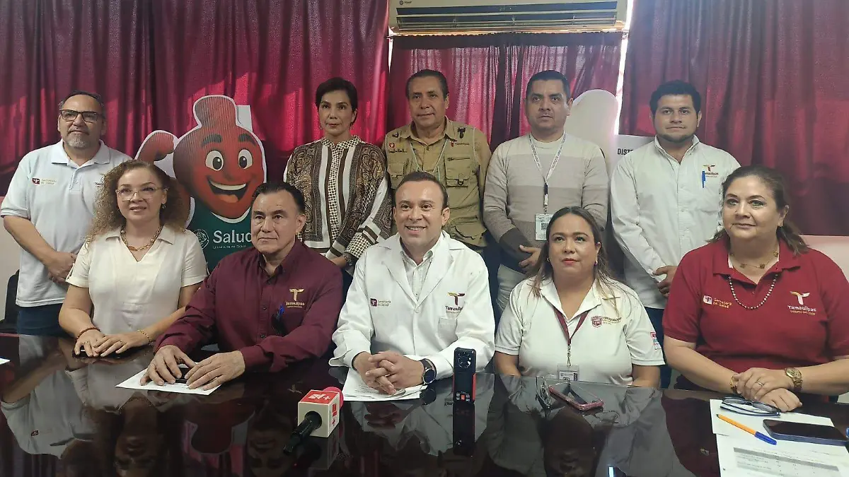Autoridades de Salud estatal y local dieron información sobre el mitigación de moscos