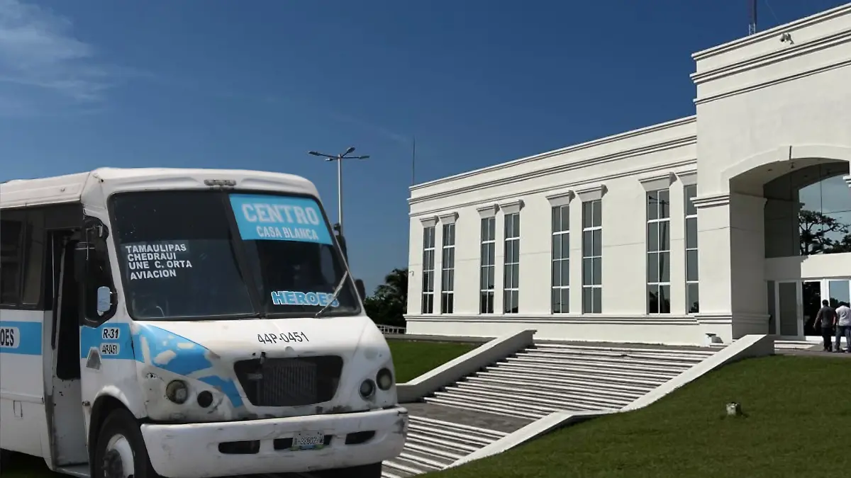 Dos rutas de transporte público no pueden pasar por los Juzgados de Altamira, esta es la razón