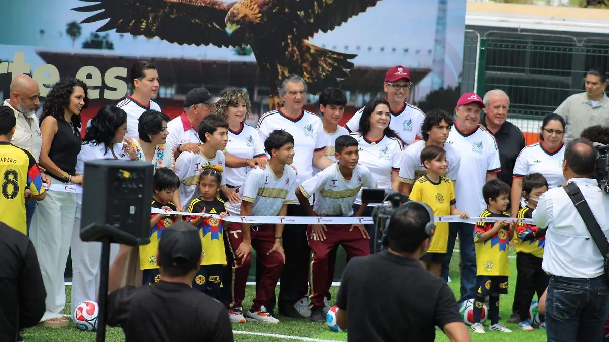 Gobernador Américo Villarreal destacó que los espacios deportivos buscan fortalecer la convivencia social