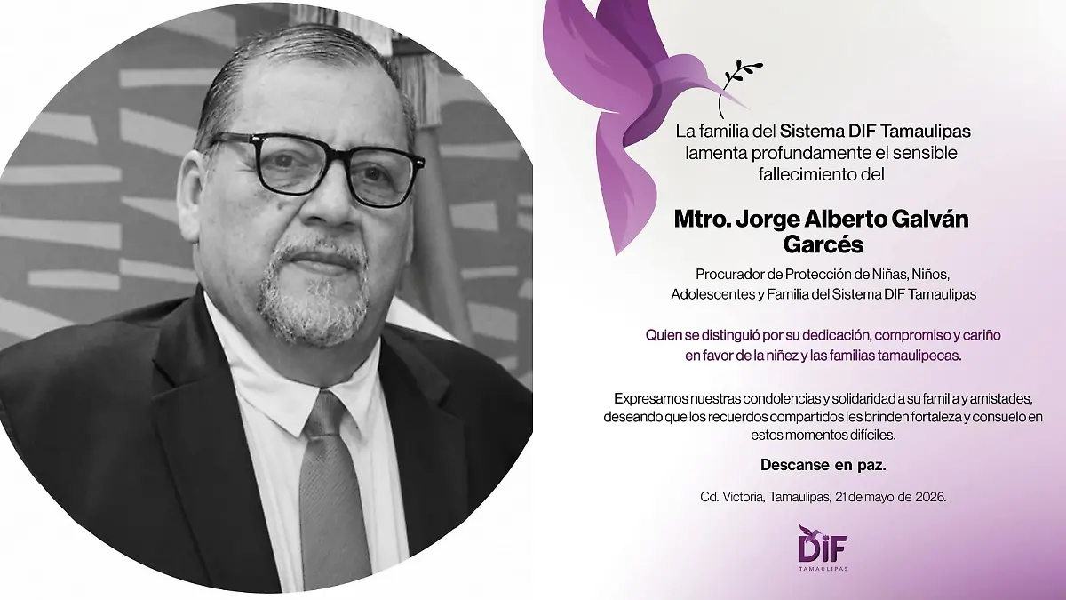 Jorge Alberto Galván murió la tarde de este jueves