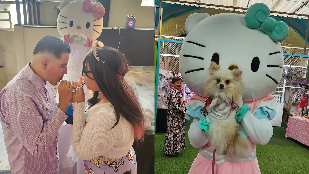 Desde las Kitty Bodas hasta posar para tomarte fotos con Hello Kitty