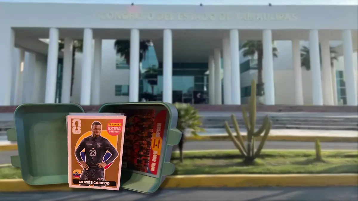 Habrá un intercambio de cartas para llenar el álbum Panini en el Congreso de Tamaulipas (2)
