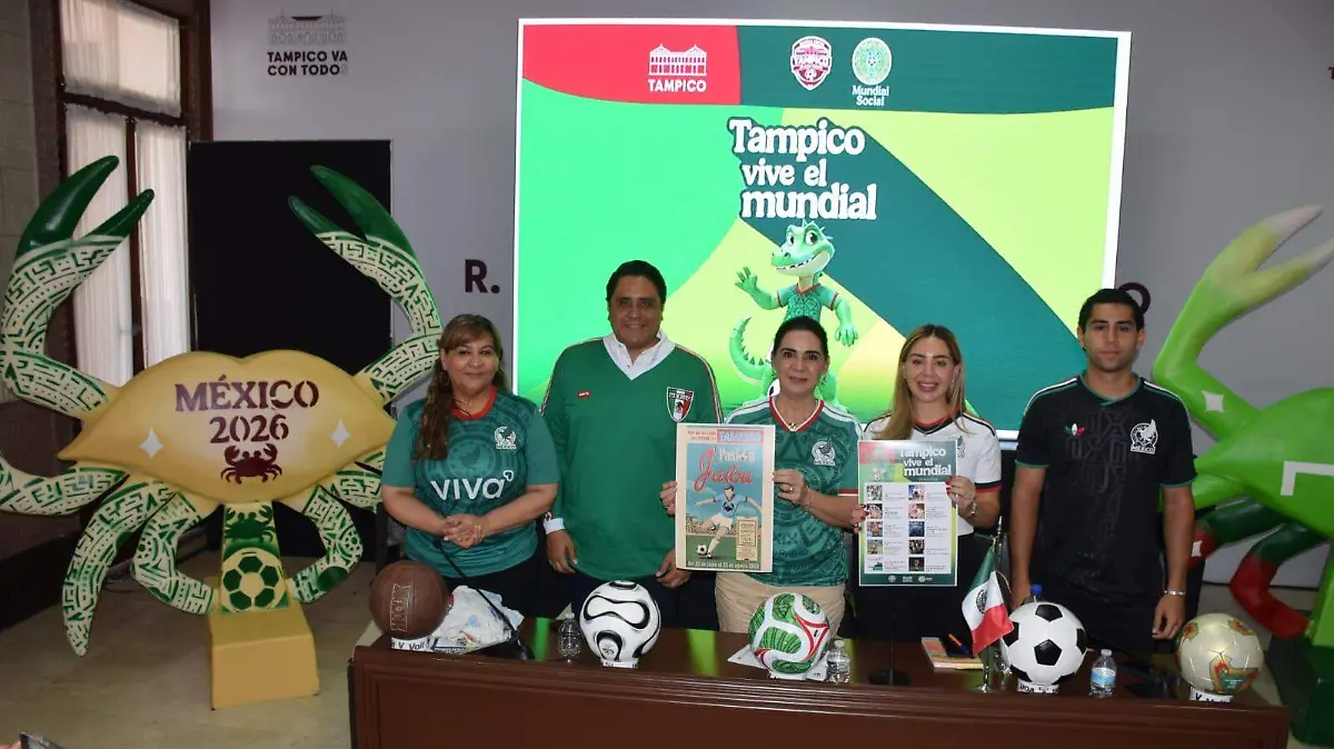 Desarollaran“Tampico Vive el Mundial”