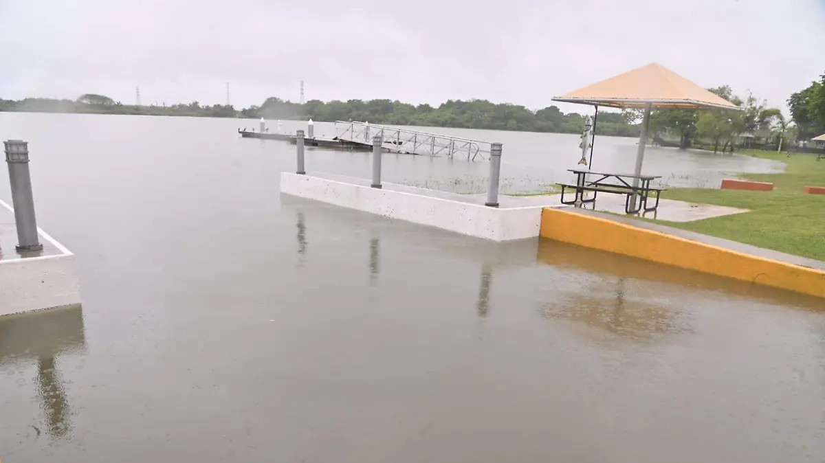 Lluvias elevan nivel del sistema lagunario