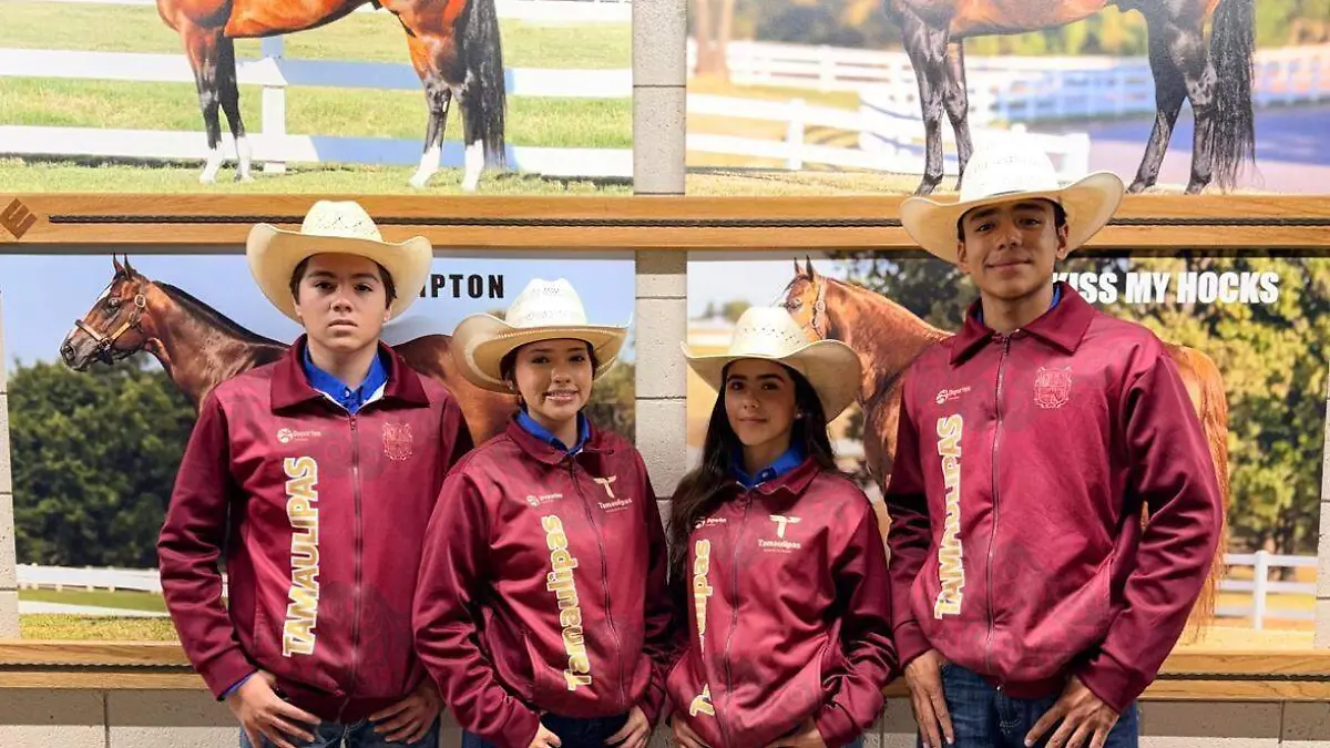 IDE-062-2026.- Destaca Tamaulipas en el Nacional Juvenil de Rodeo en Oklahoma (1)