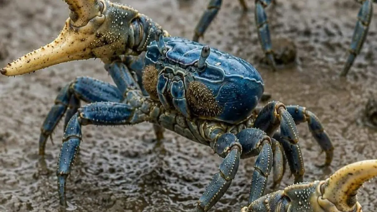 Cangrejo azul