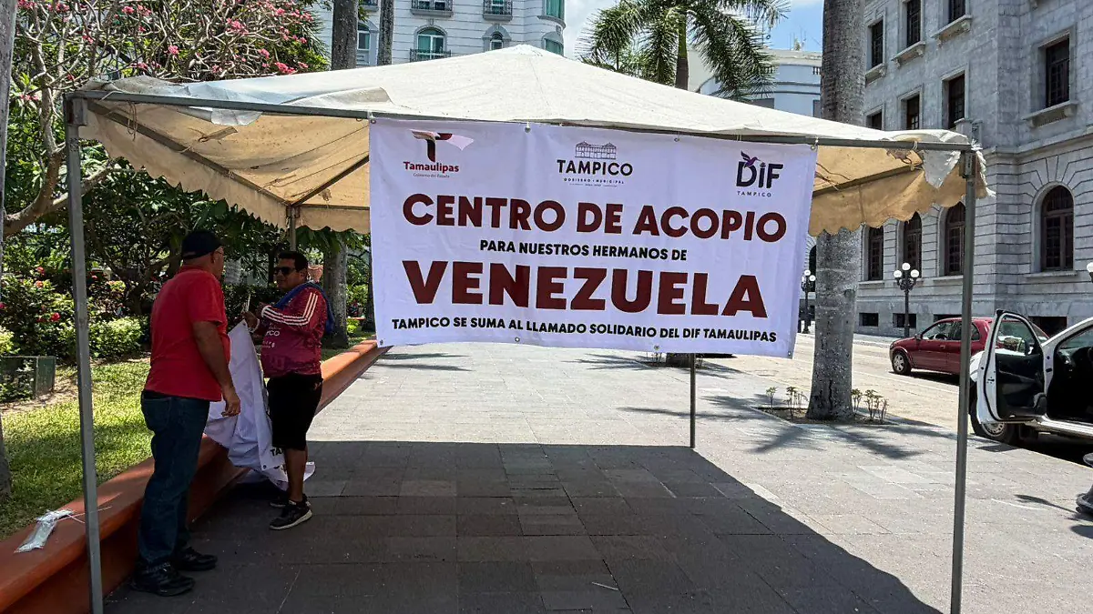 Abren centro de acopio en Tampico