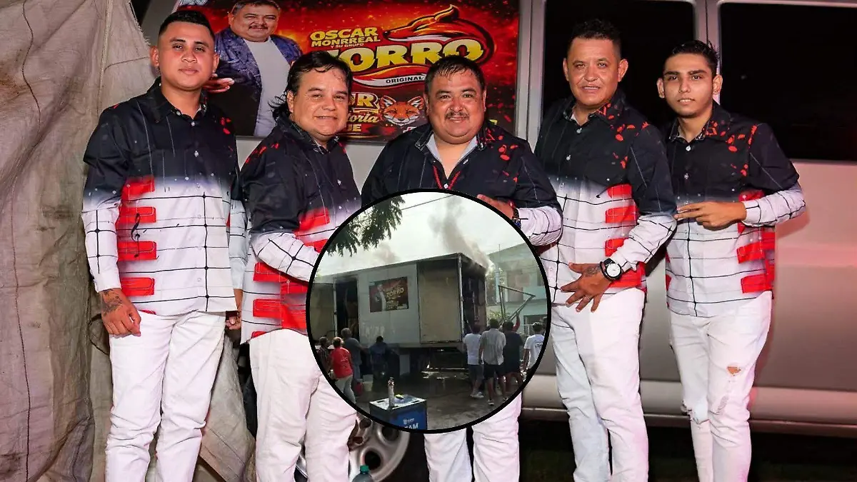 Oscar Monreal y su Grupo el Zorro sufrieron la perdida de material de trabajo tras un incendio