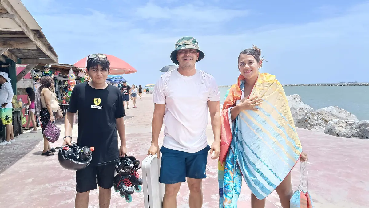 Los visitantes en Miramar