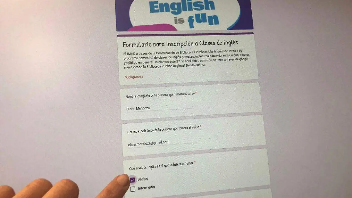 IMAC ofrece clases virtuales gratuitas de inglés