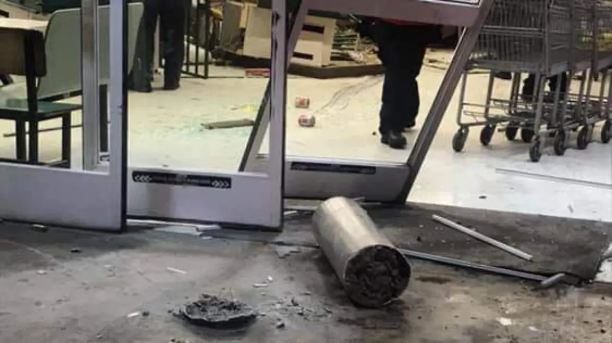 Accidente en supermercado