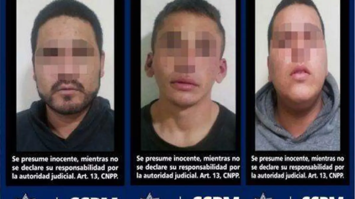 Detienen a tres hombres con fusiles de asalto