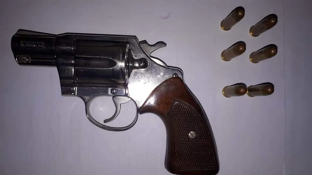 pistola bala