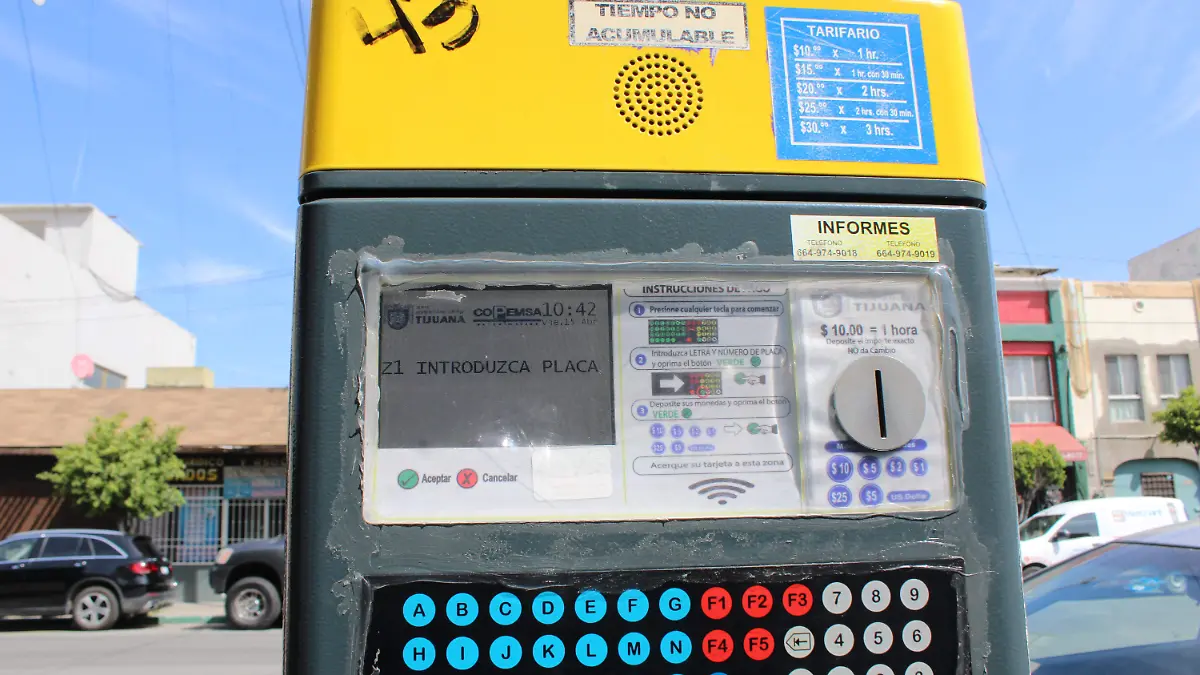 parquímetros