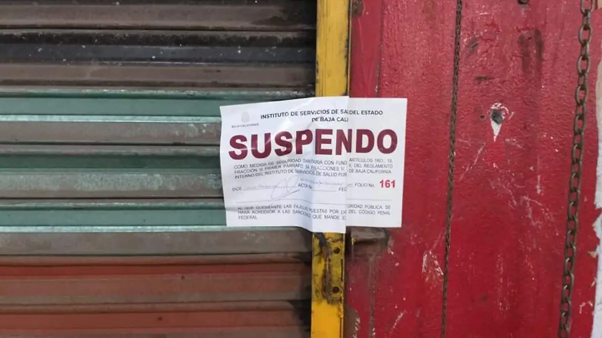 Suspensión empresas