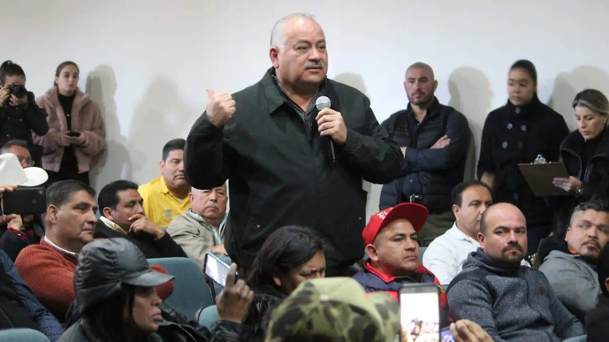 Reunión bonilla transportistas