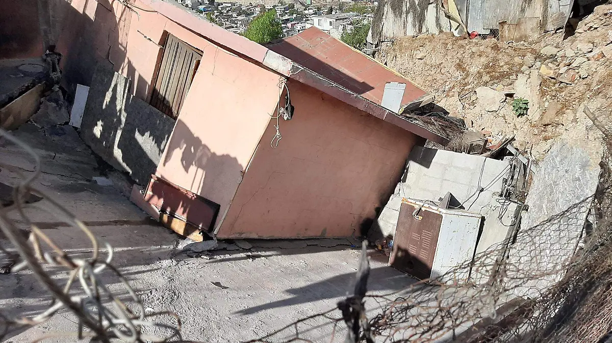 Deslaves, problema constante en Tijuana