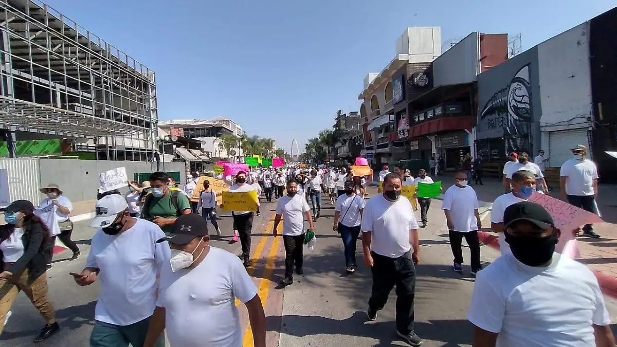 Manifestación bares