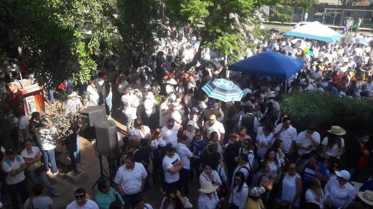 Manifestantes SEE