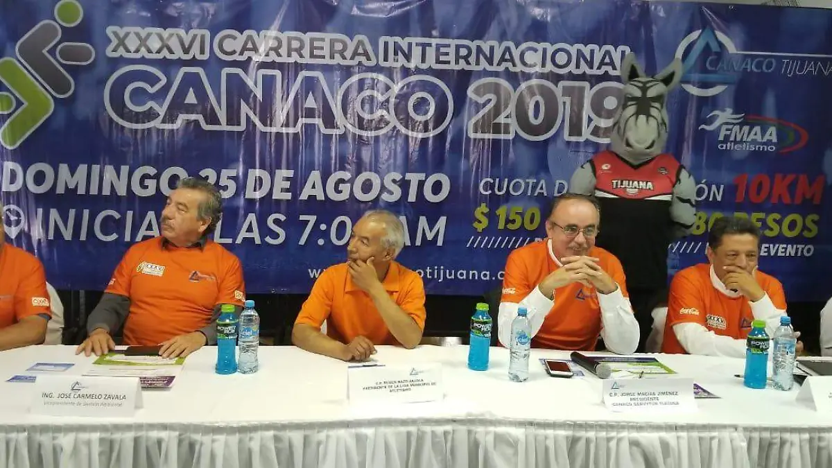 CANACO anuncia carrera atlética 2019