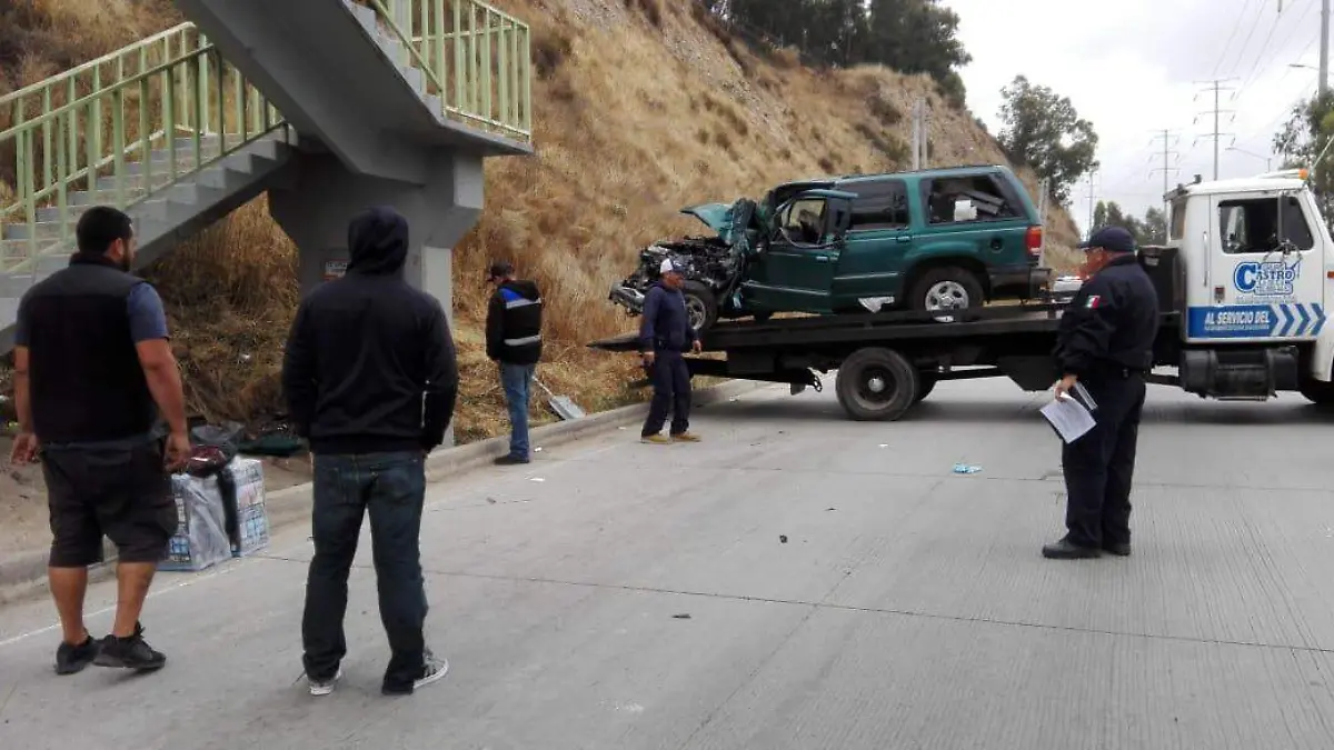 Accidente en Rosas Magallón