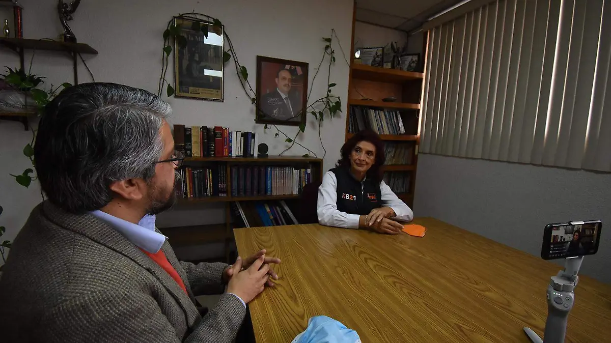 Kathia Bustillos, entrevista