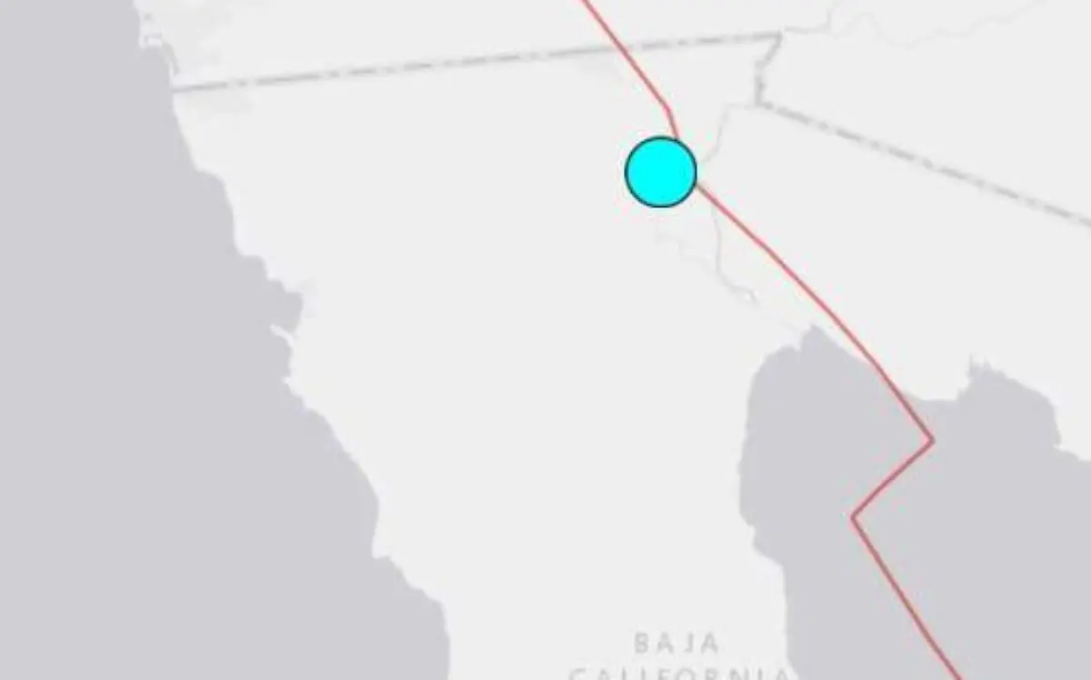Temblor en Mexicali