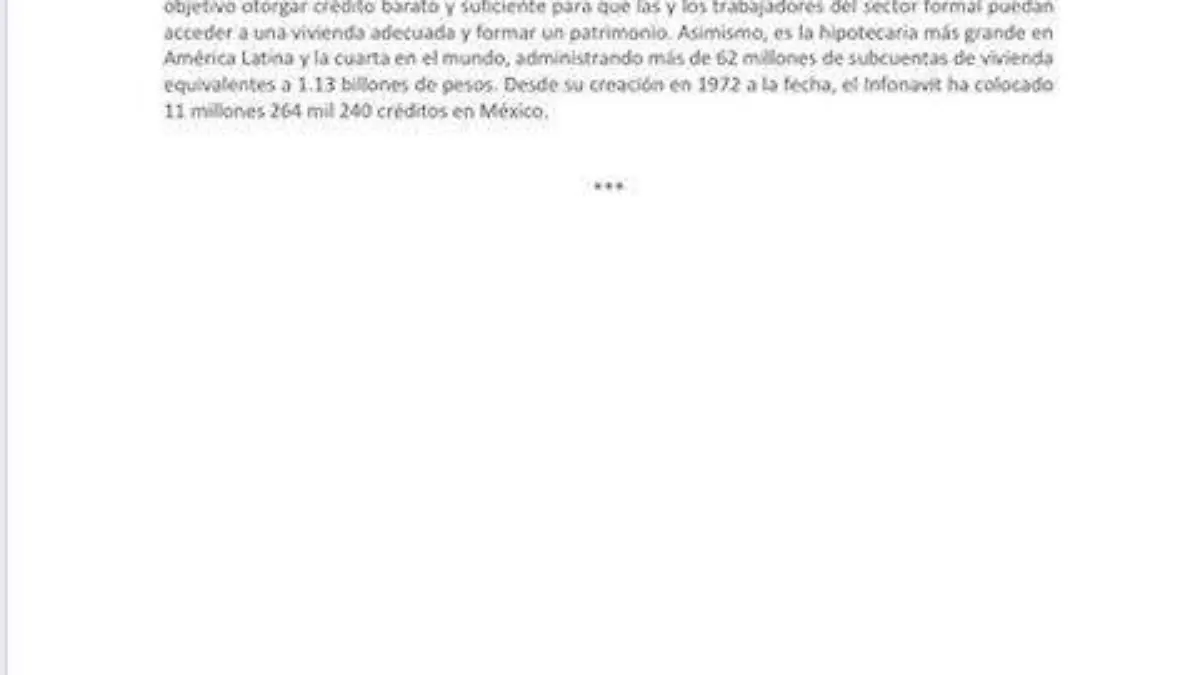 Infonavit comunicado 2