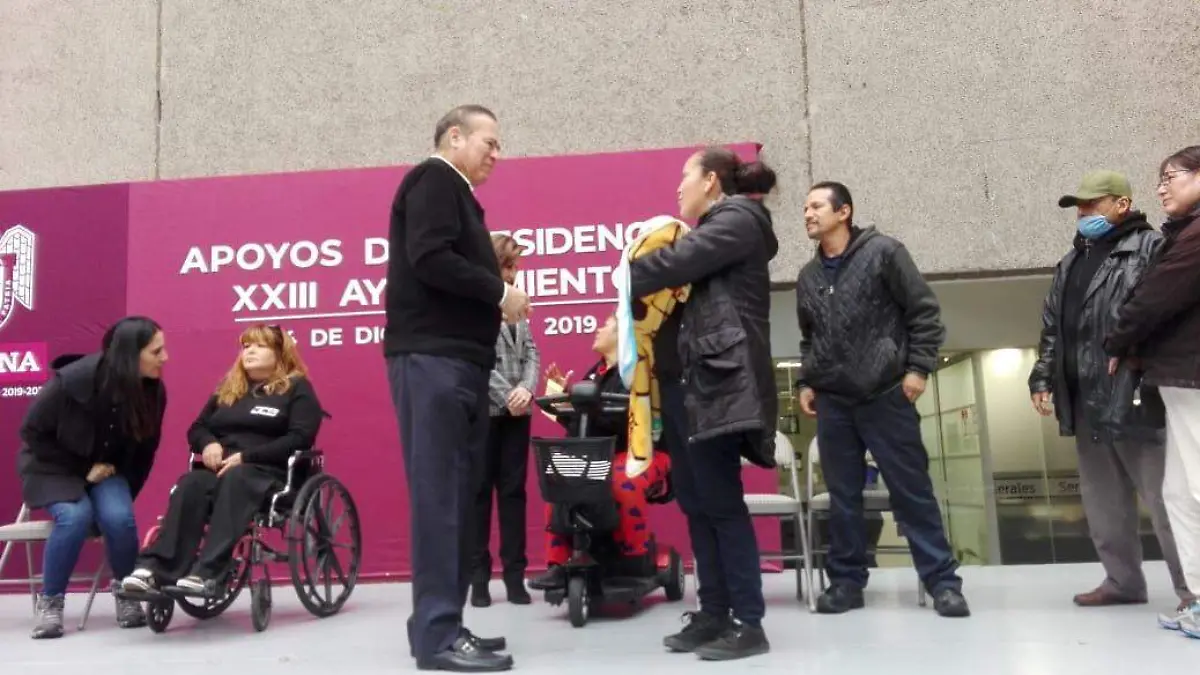 Entrega de apoyos