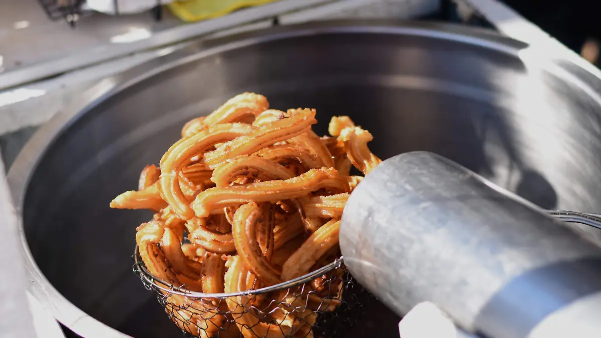 Puesto de churros