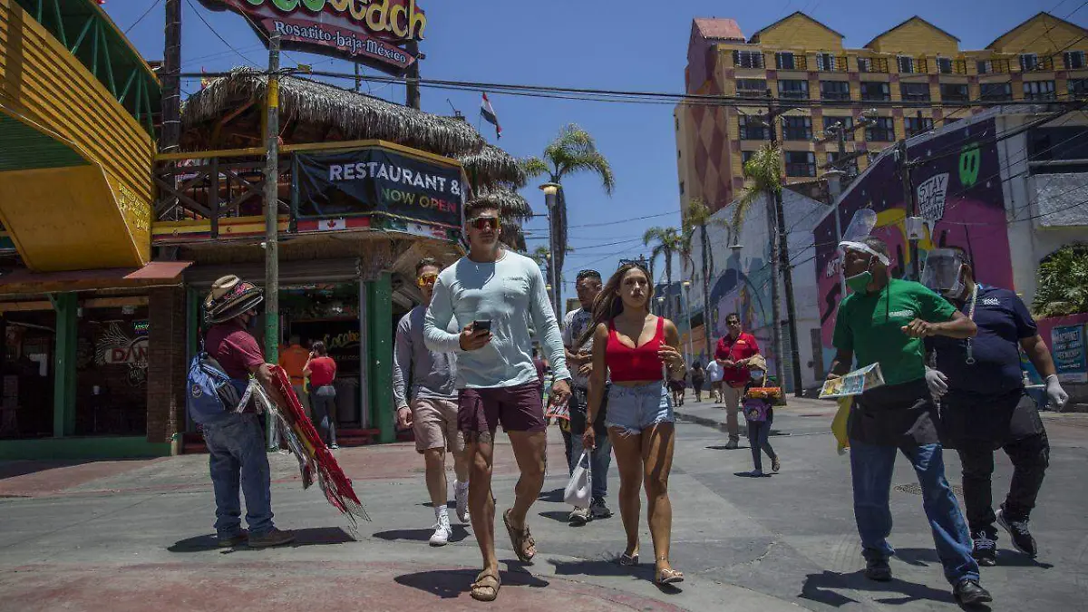 Rosarito Turistas Omar Martínez