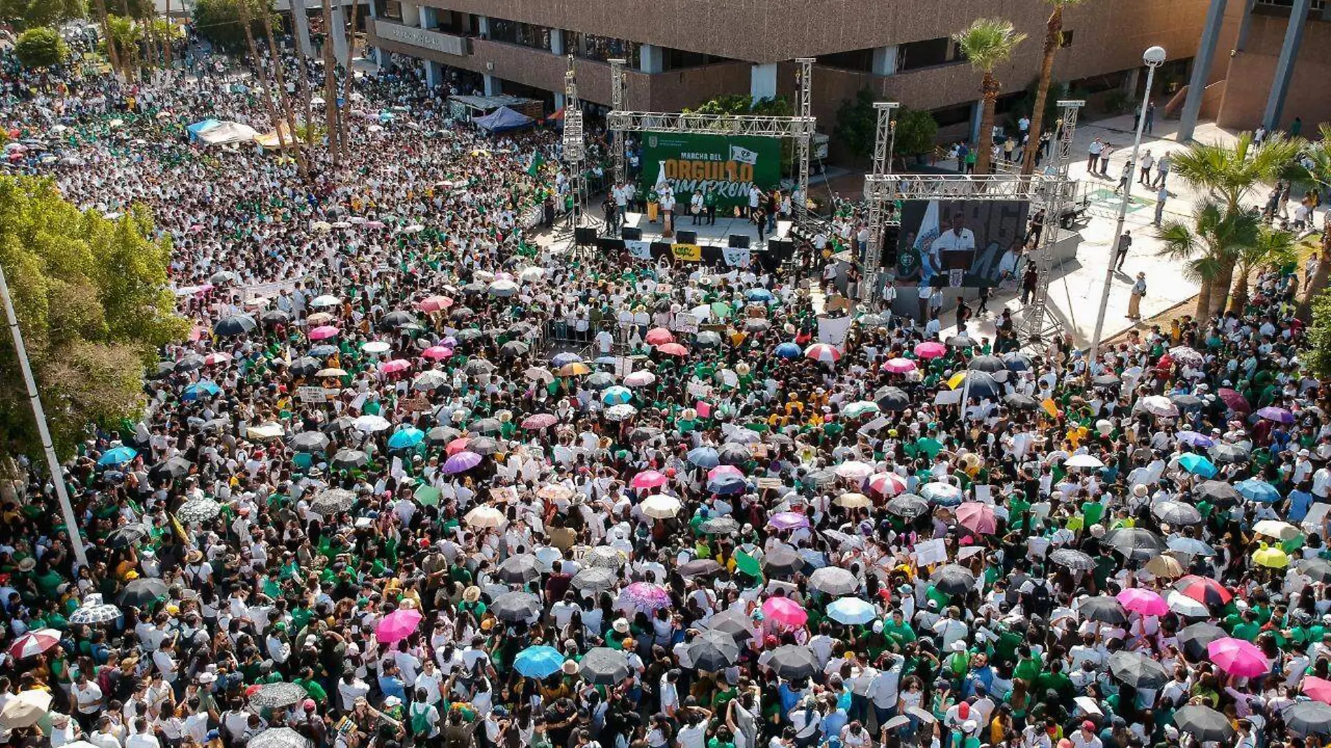 Manifestación de la UABC