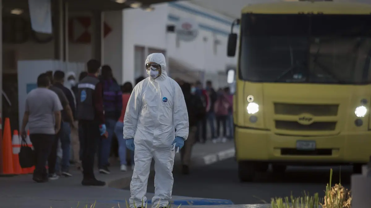 Trabajadores, medidas sanitarias