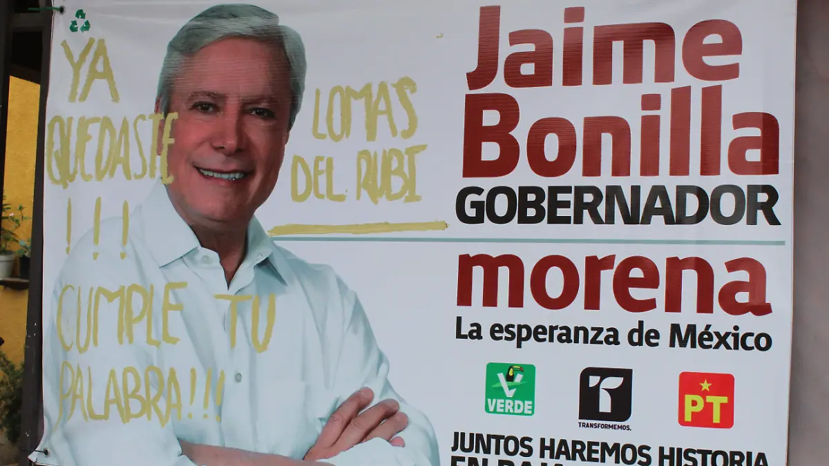 Cartel de Jaime Bonilla