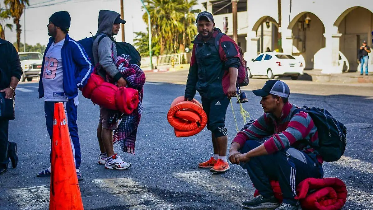 Migrantes en Mexicali